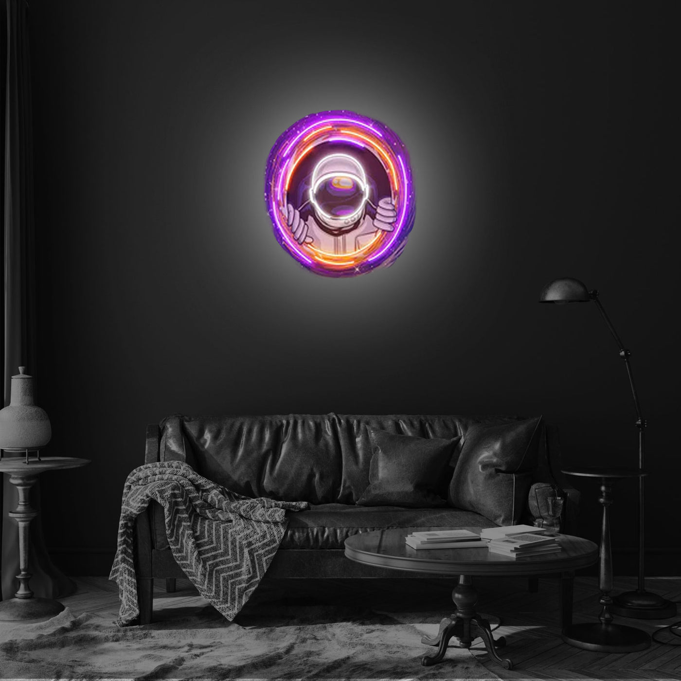 BELISAMA Astronaut Neon Sign Pop Art