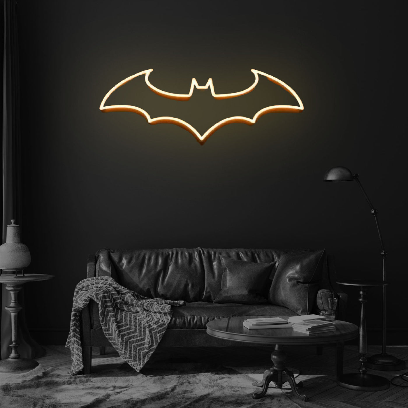 Bat Signal Neon Art Neon Sign