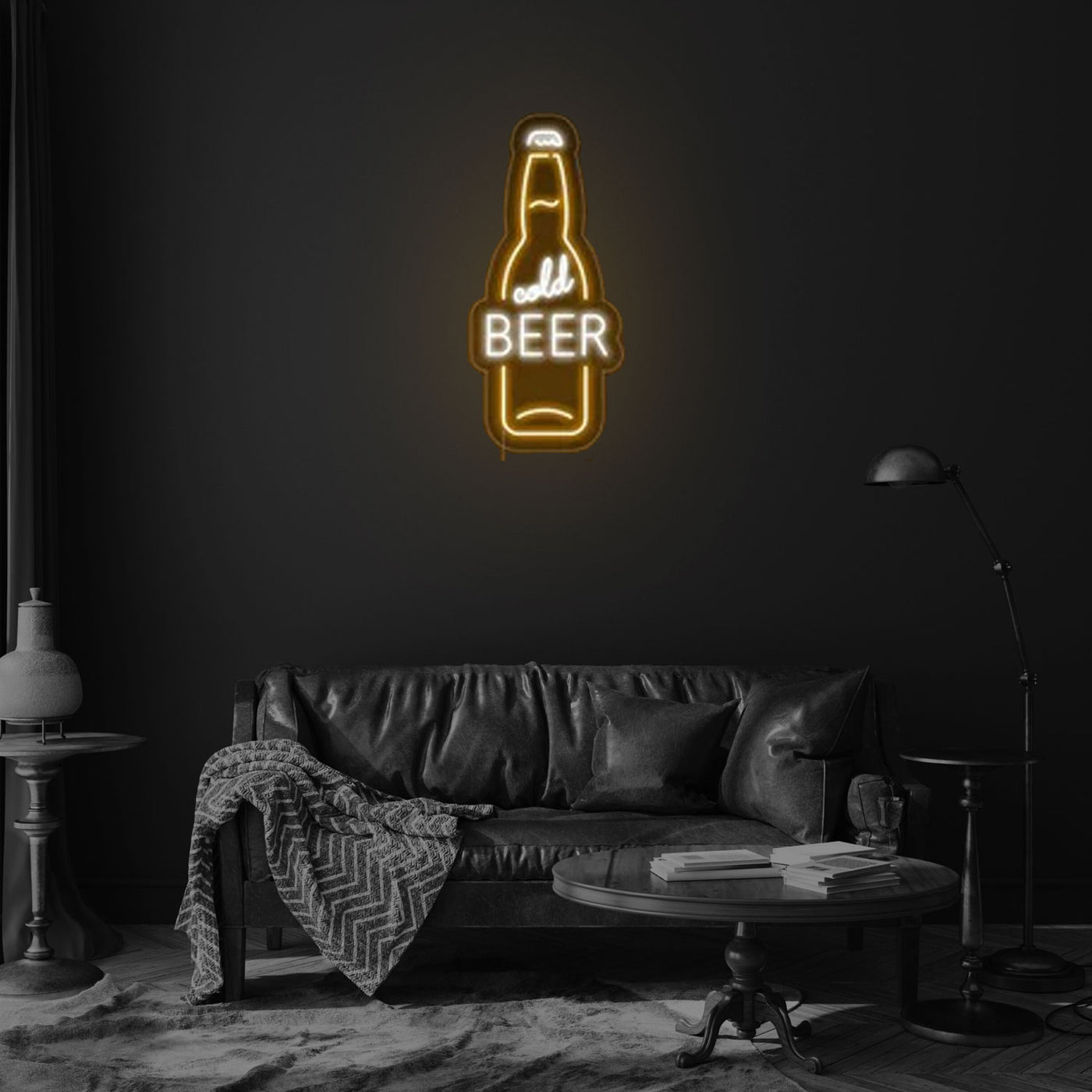 Cold Beer - Neon Sign
