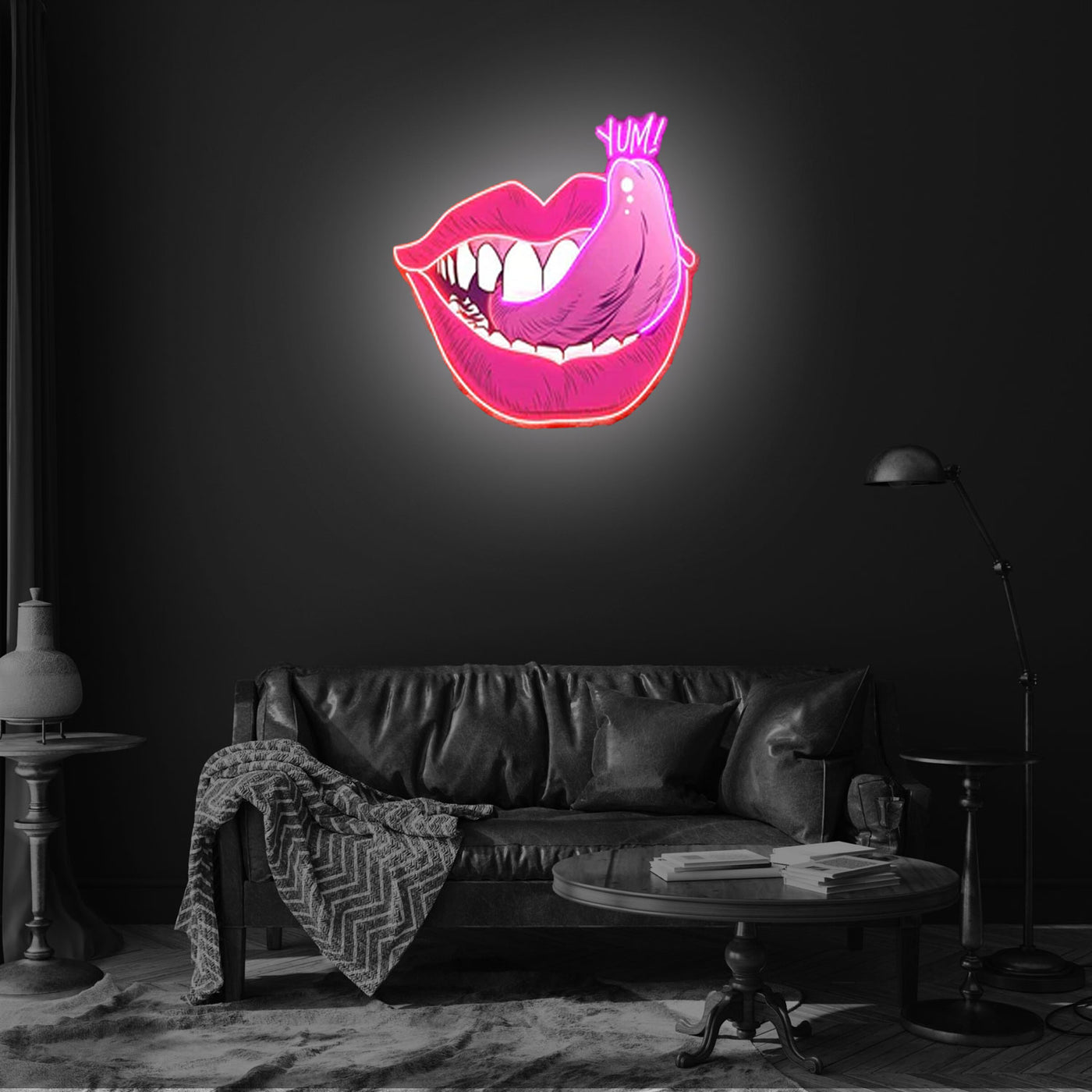 Taste of Your Lips Led Neon Acrylic Artwork