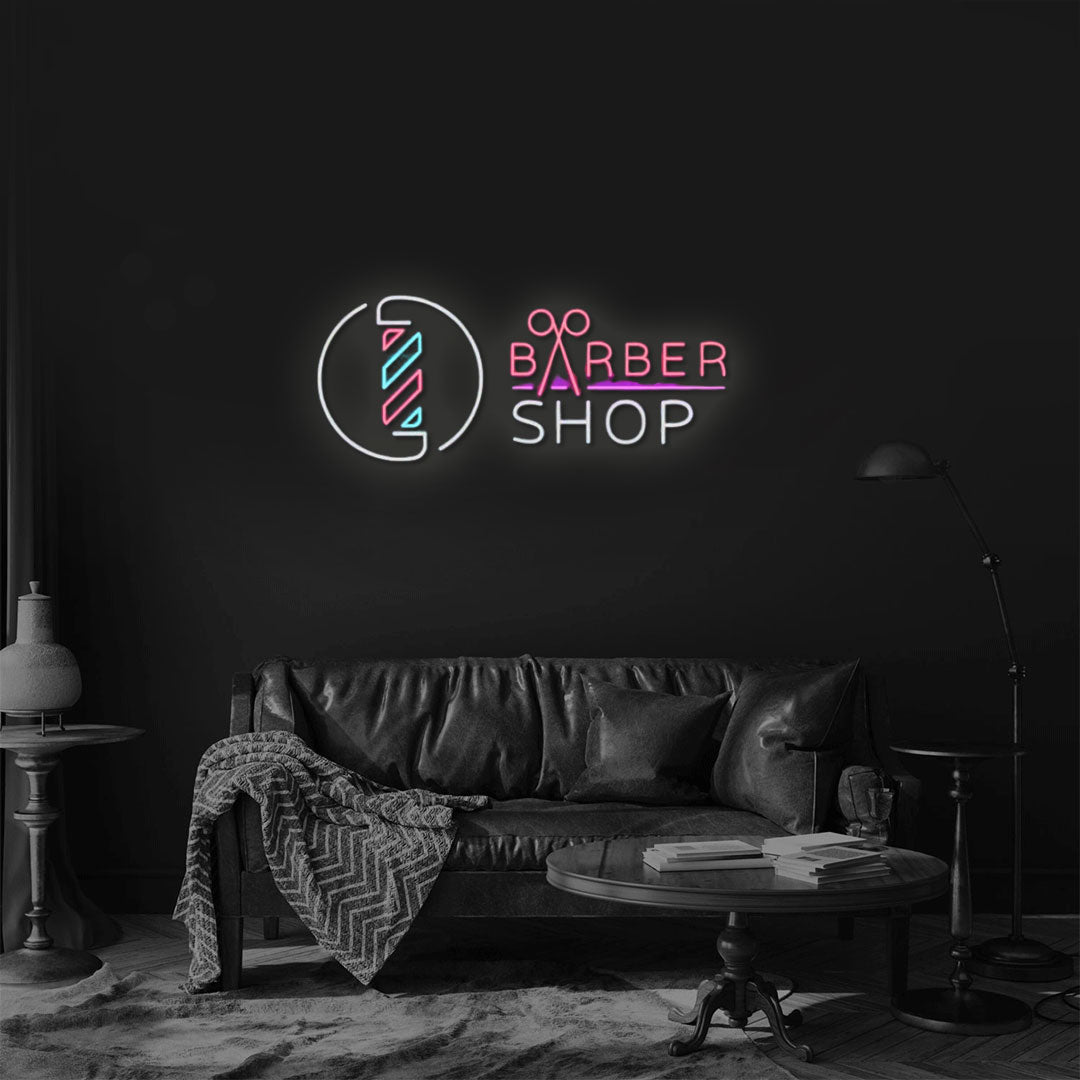 Barber Shop Neon Sign