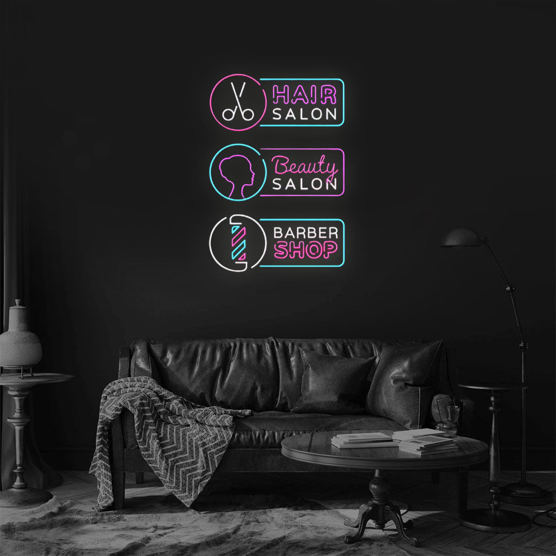 Salon Neon Sign