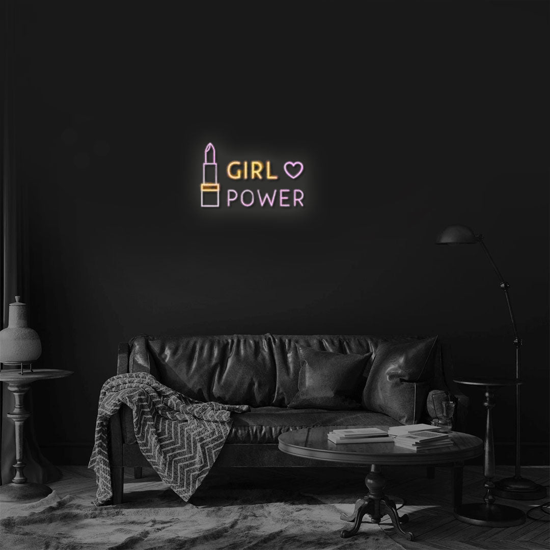 Girl Power Neon Sign