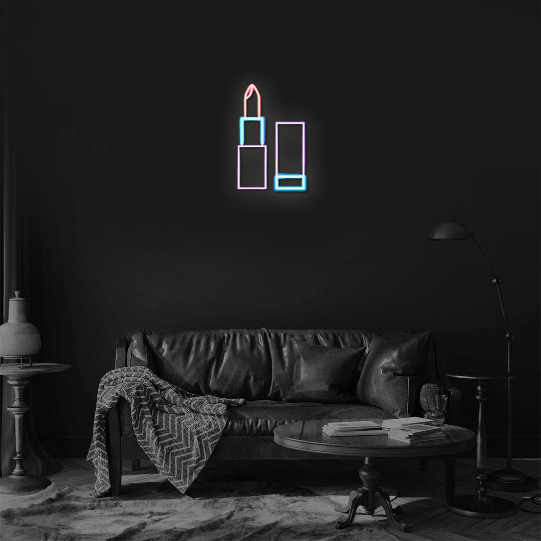 Lipstick Neon Sign