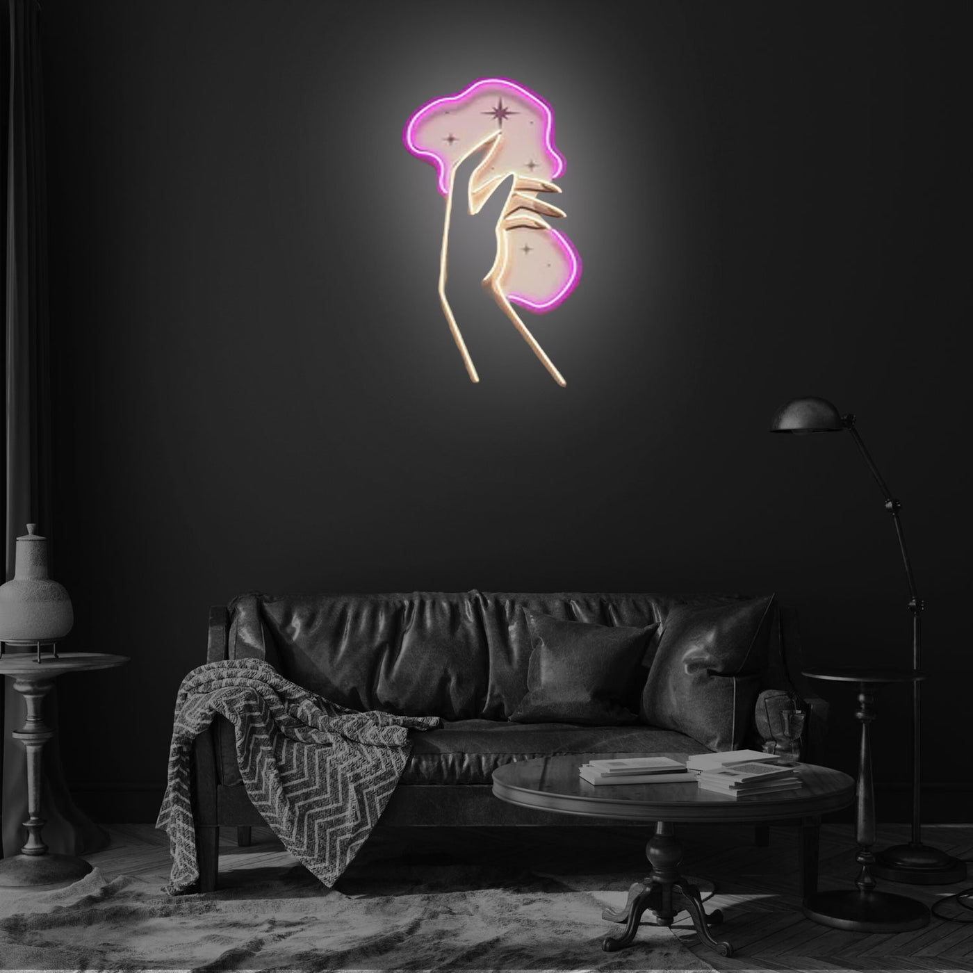 Fancy New Nails LED Neon Sign Light Pop Art