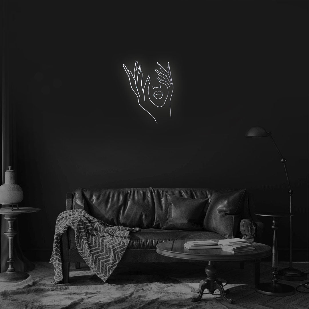 Hustle Neon Sign