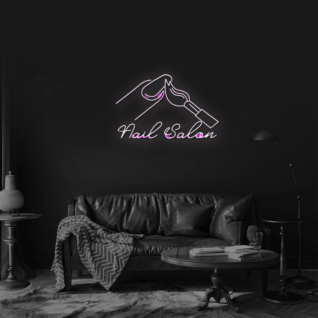 Nail Salon Neon Sign
