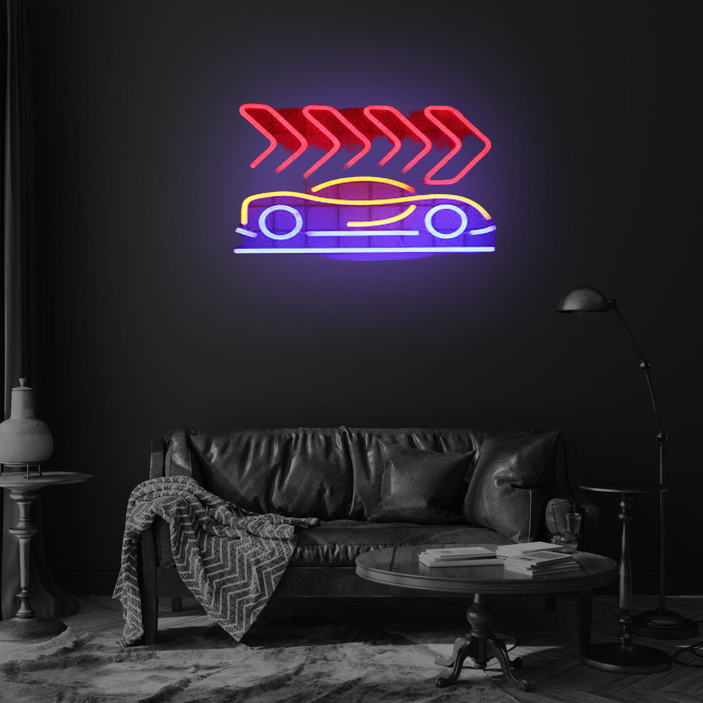 ineonlife Car Neon Sign Led Wall Decor for Bedroom & Party
