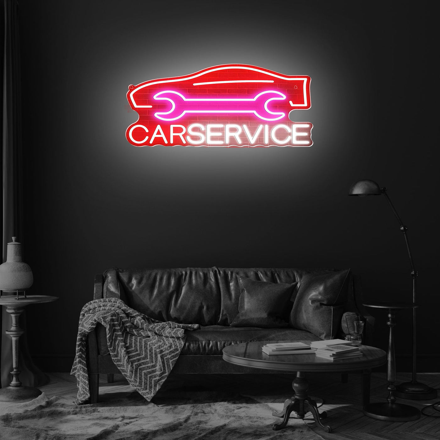 Car Service Neon Sign