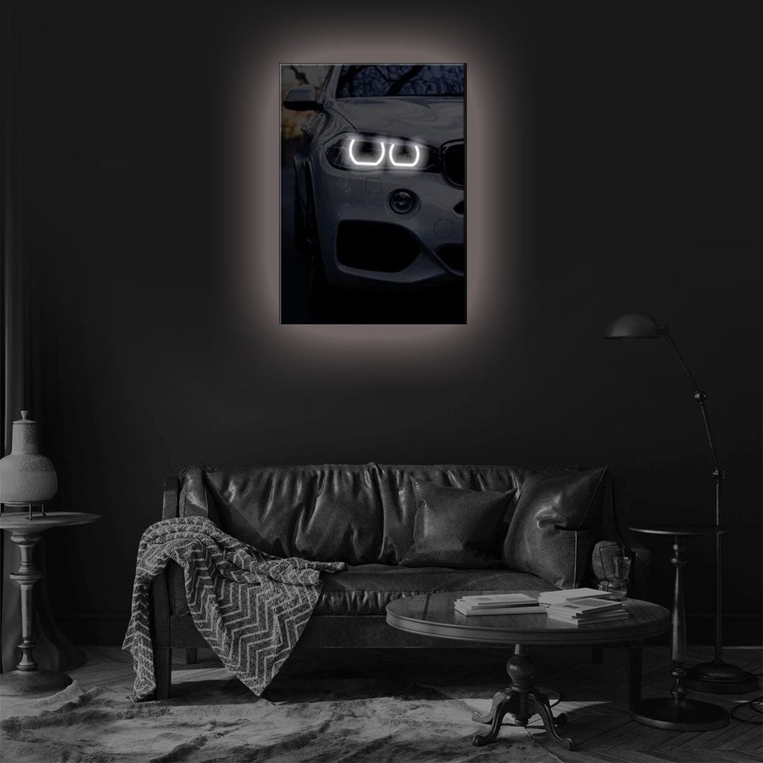 BMW V1 LED Neon Art