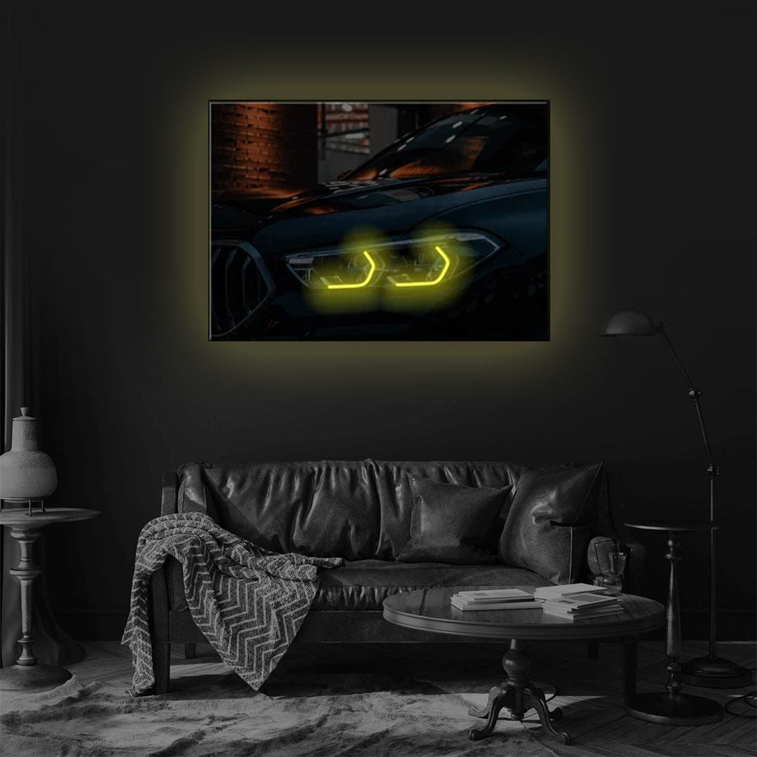 BMW V3 LED Neon Art