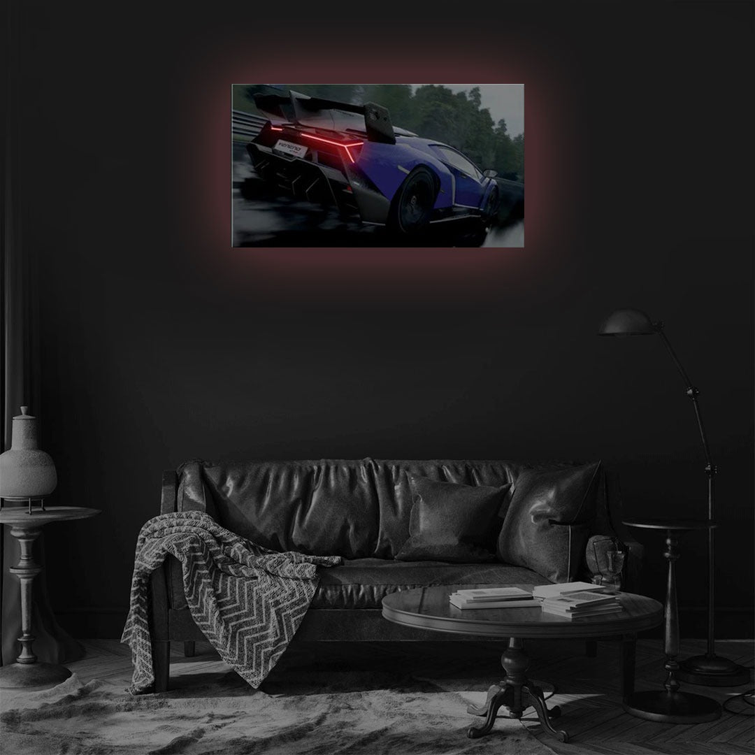 Lamborghini V1 LED Neon Art