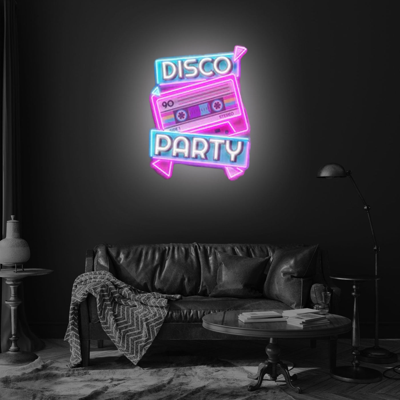 Disco Party Led Neon Acrylic Artwork