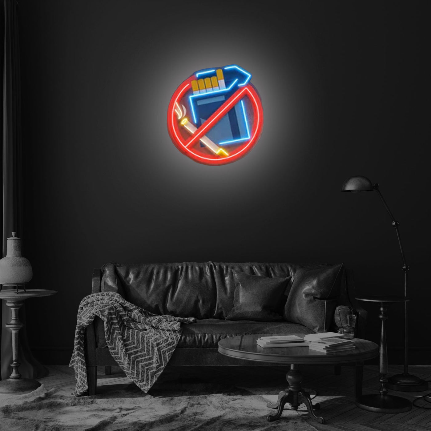 No Smoke LED Neon Sign Light Pop Art