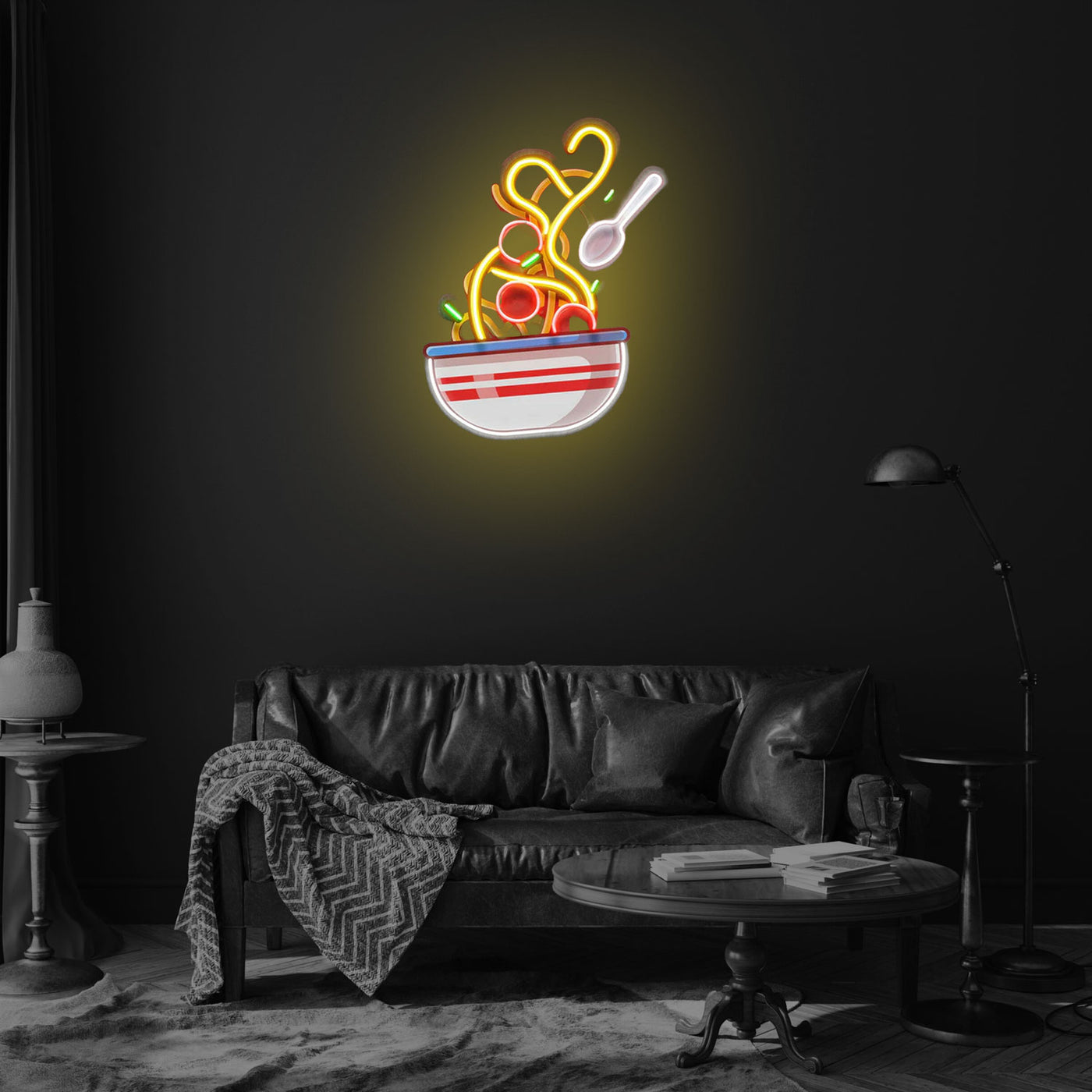 Spaghetti LED Neon Sign Light Pop Art