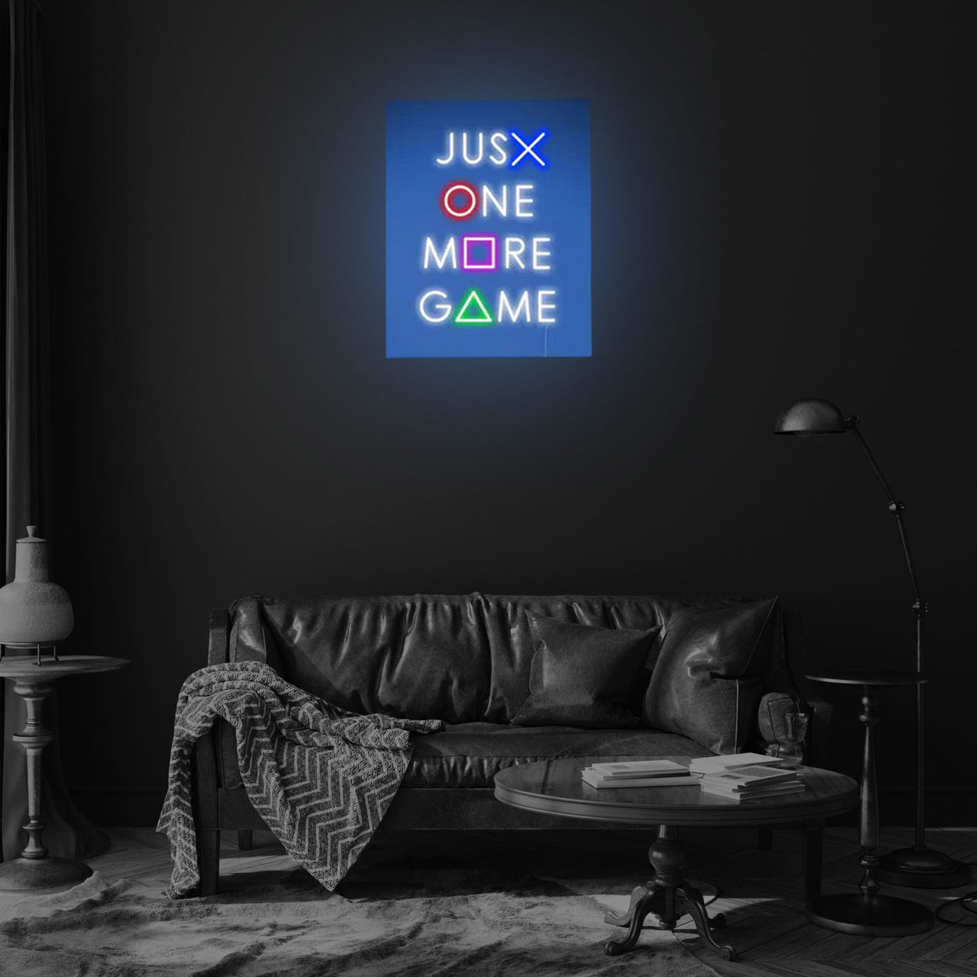 Just One More Game Neon Sign