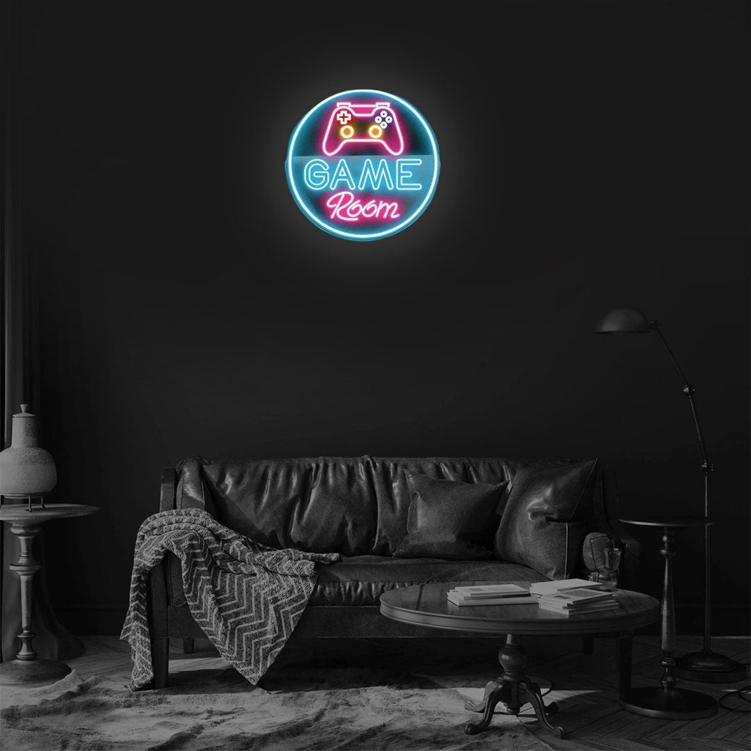 Game Room Logo Neon Sign