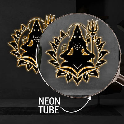 Lord Shiva Neon Sign