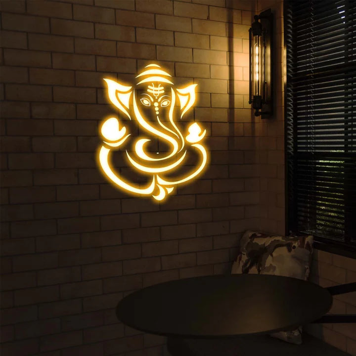 Lord Ganesha Neon Sign