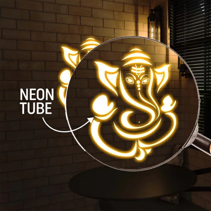 Lord Ganesha Neon Sign