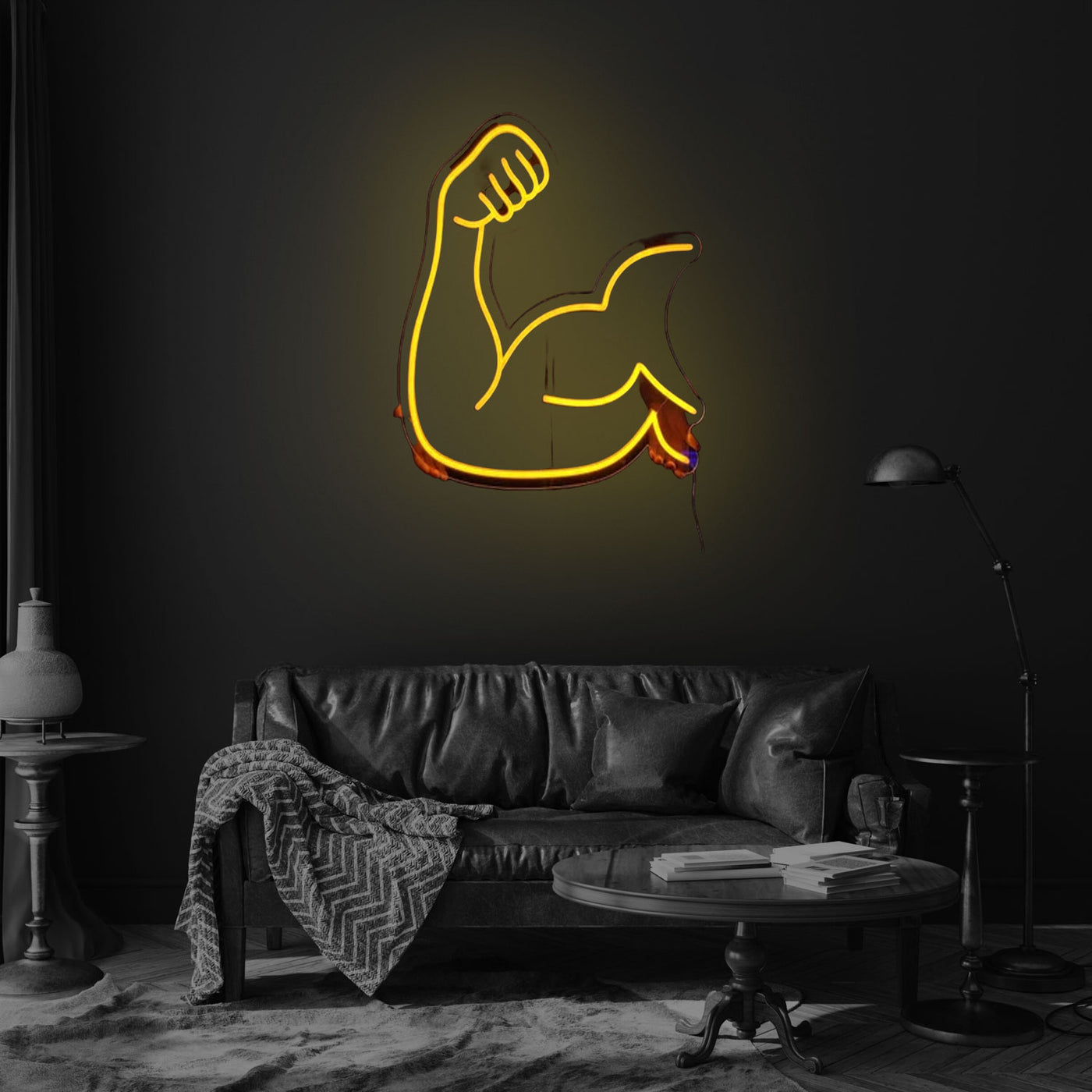 Muscle Personalized Custom Led Neon Lights