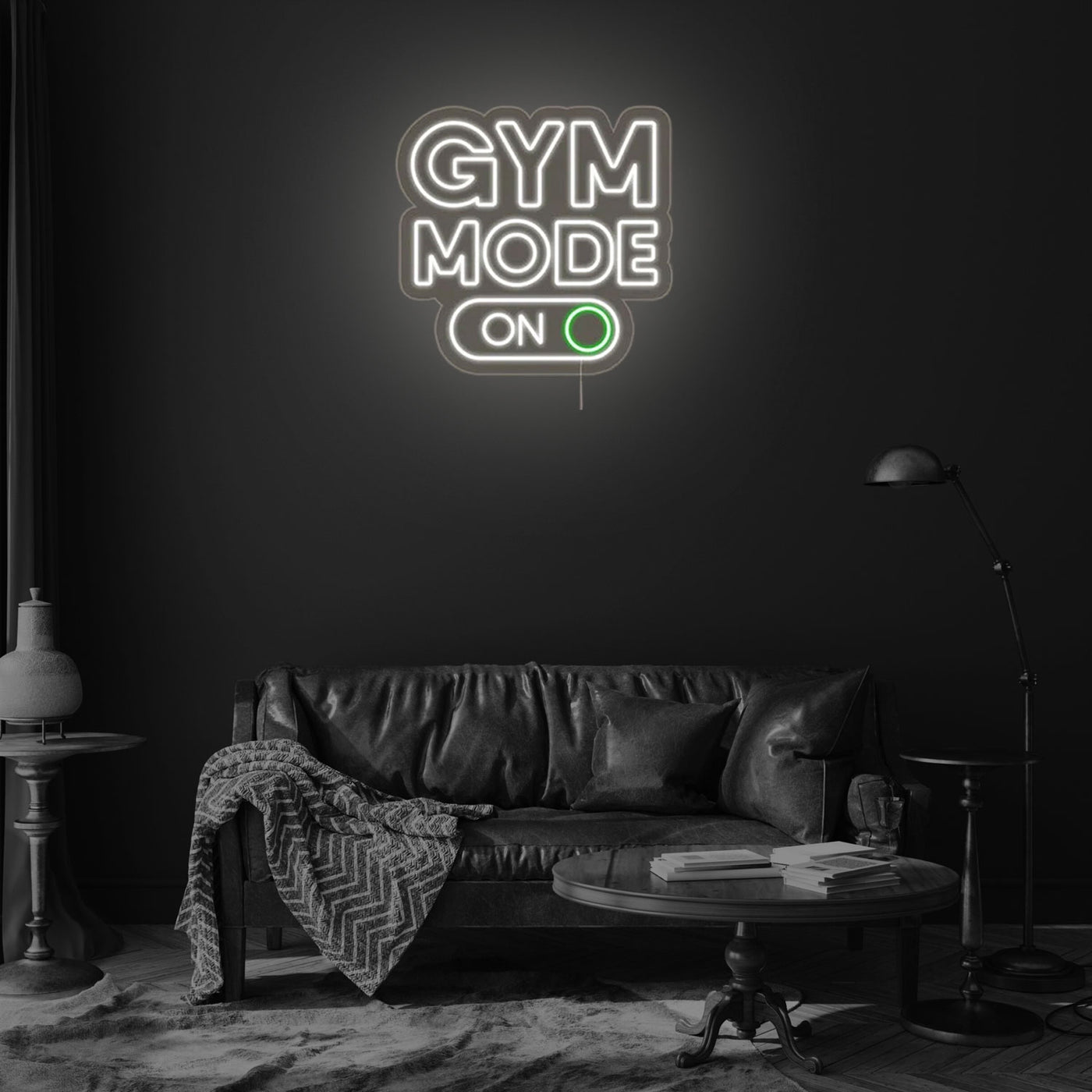 GYM Mode On LED Neon Sign