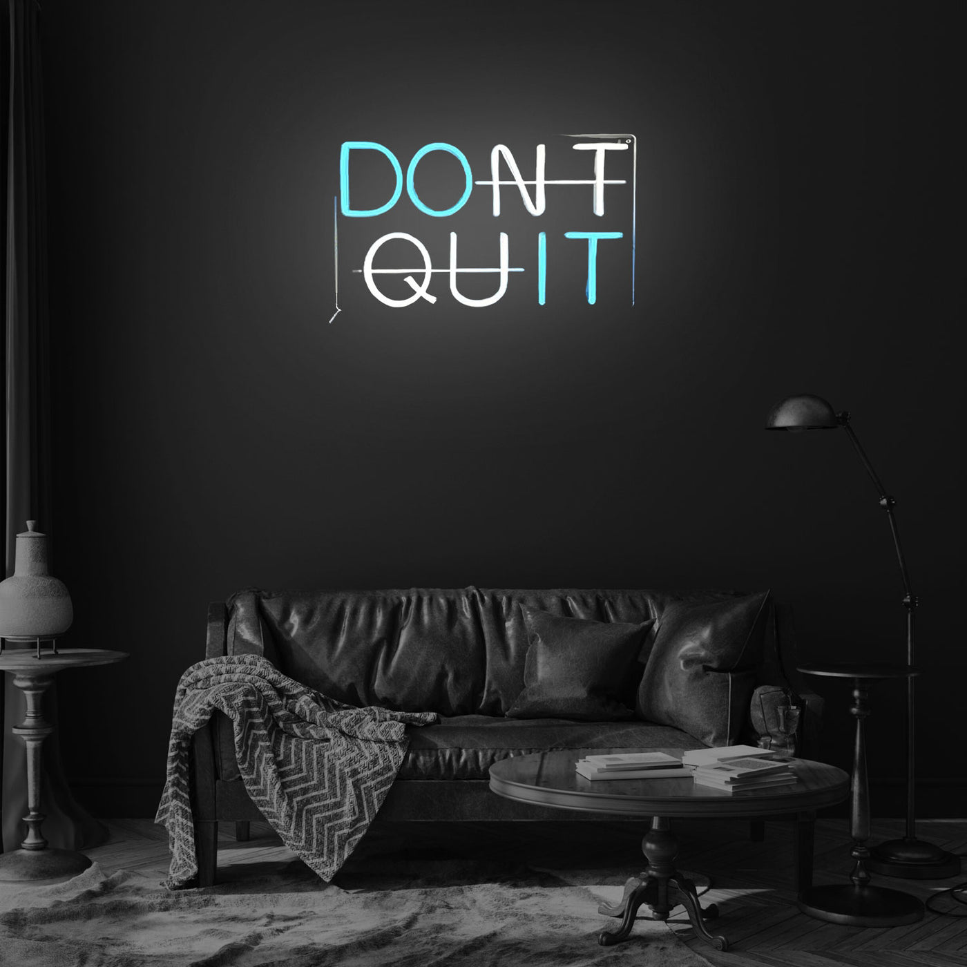 Don't Quit LED Neon Sign for Wall Decor