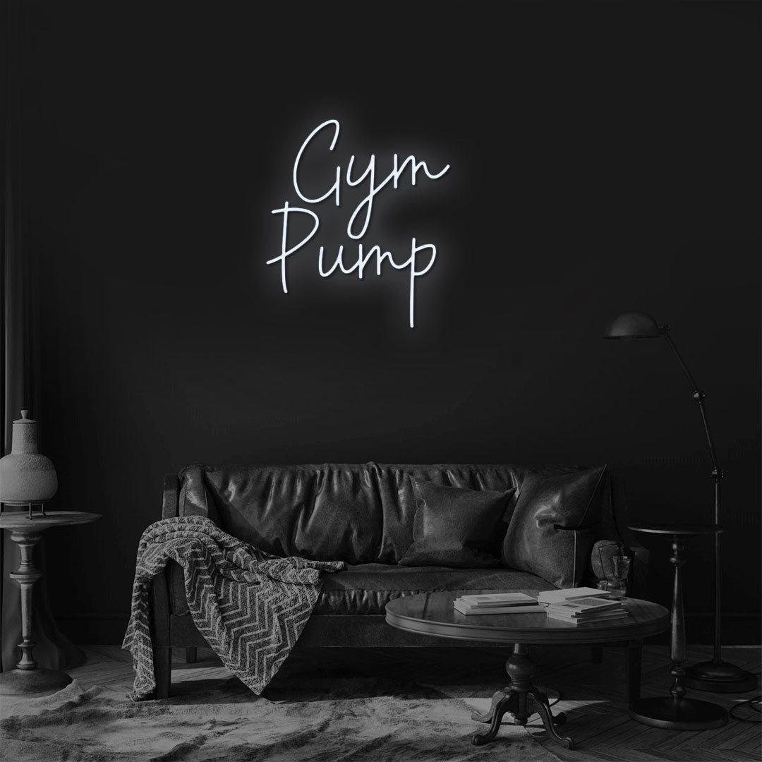 Gym Pump Neon Sign
