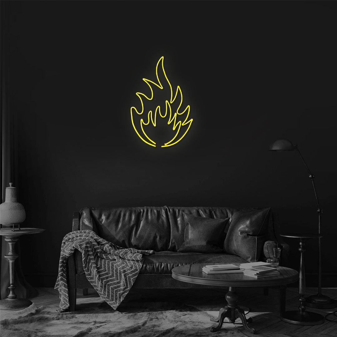 Fire Neon Sign