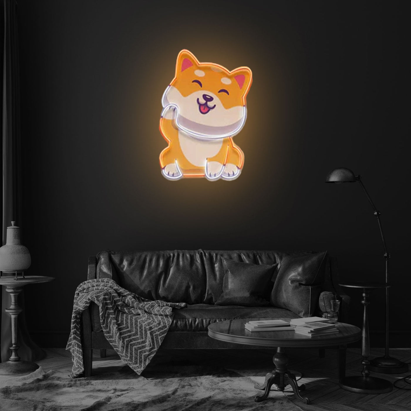 Cute Shiba LED Neon Sign Light Pop Art