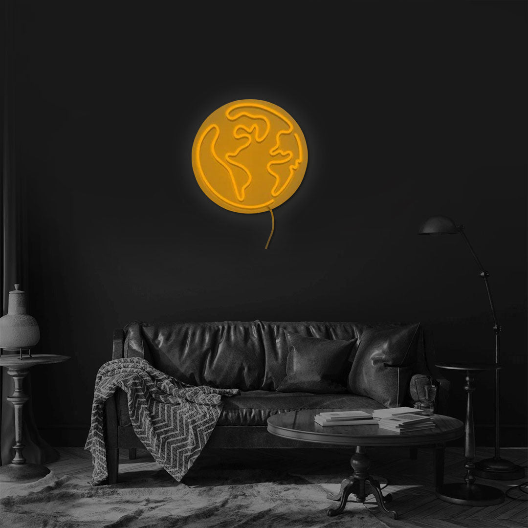 Earth Neon Sign