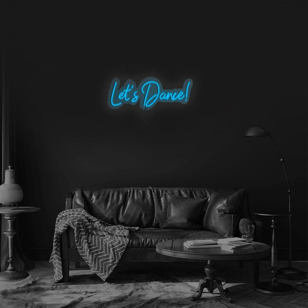 Let's Dance Neon Sign