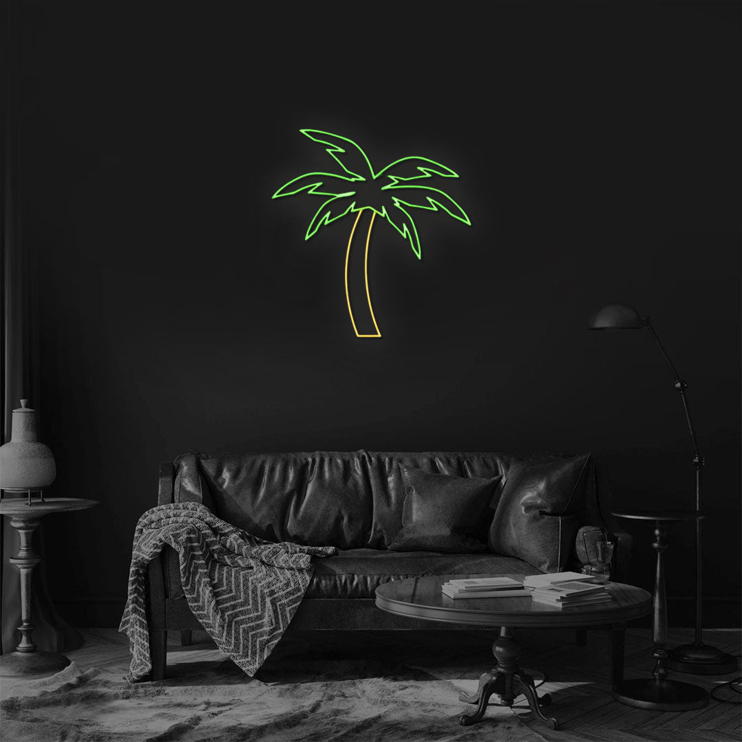 Coconut Tree Neon Sign