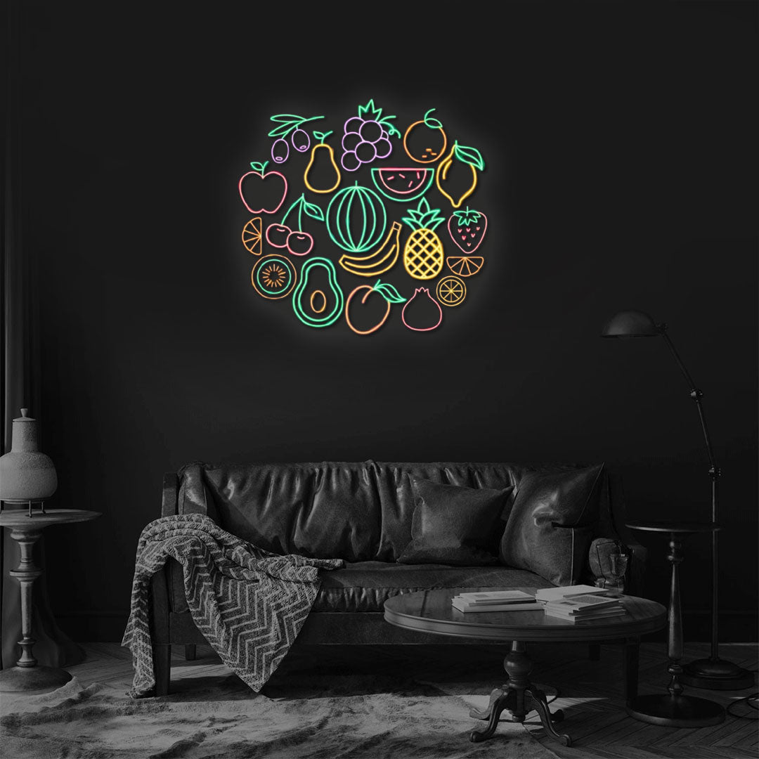 Fruits Neon Sign
