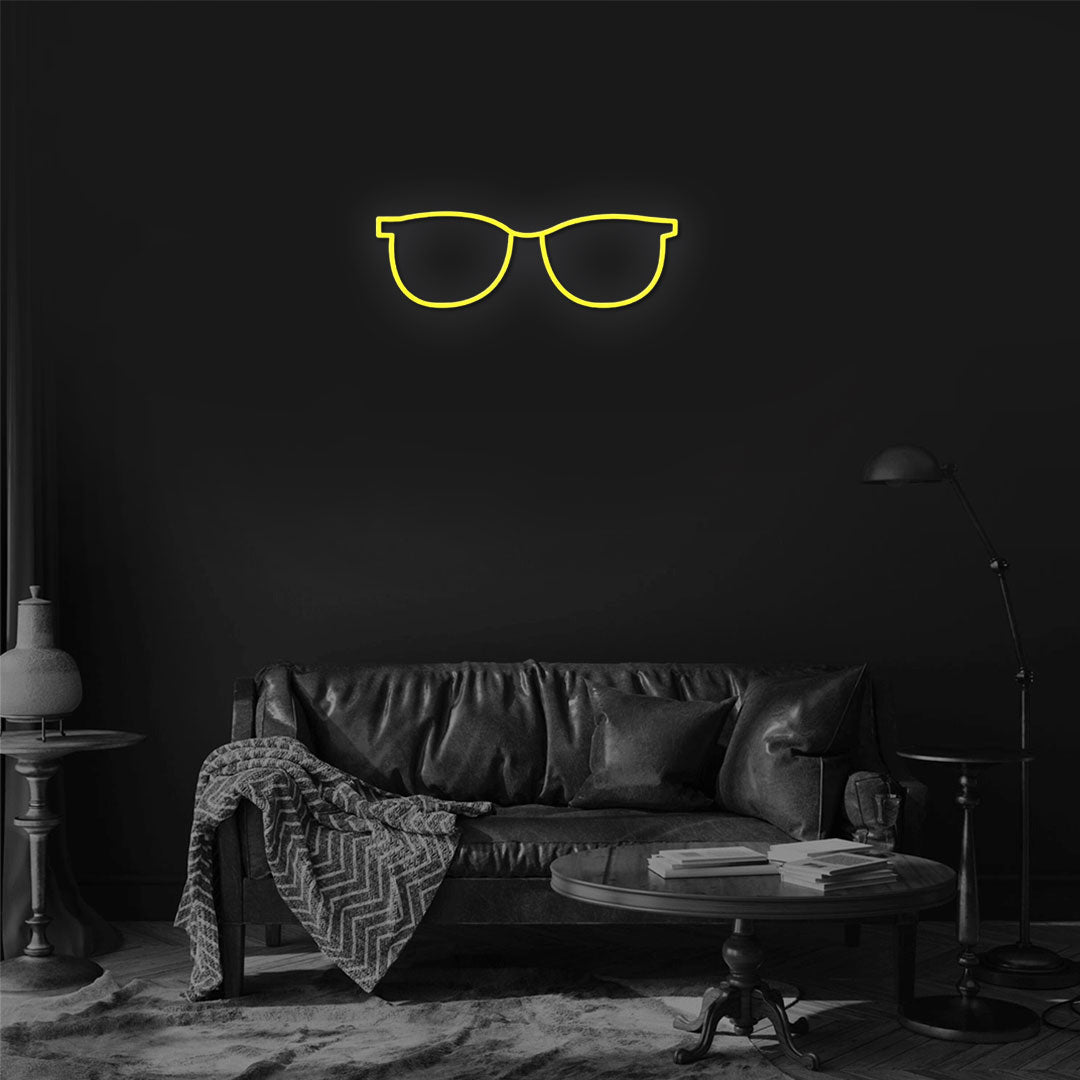 Glasses Neon Sign, Eyewear Neon Light, Eyeglasses Led Sign, Glasses Led Light, Fashion Room Wall Decor, Eyewear Neon Light, Glasses Led Sign-1