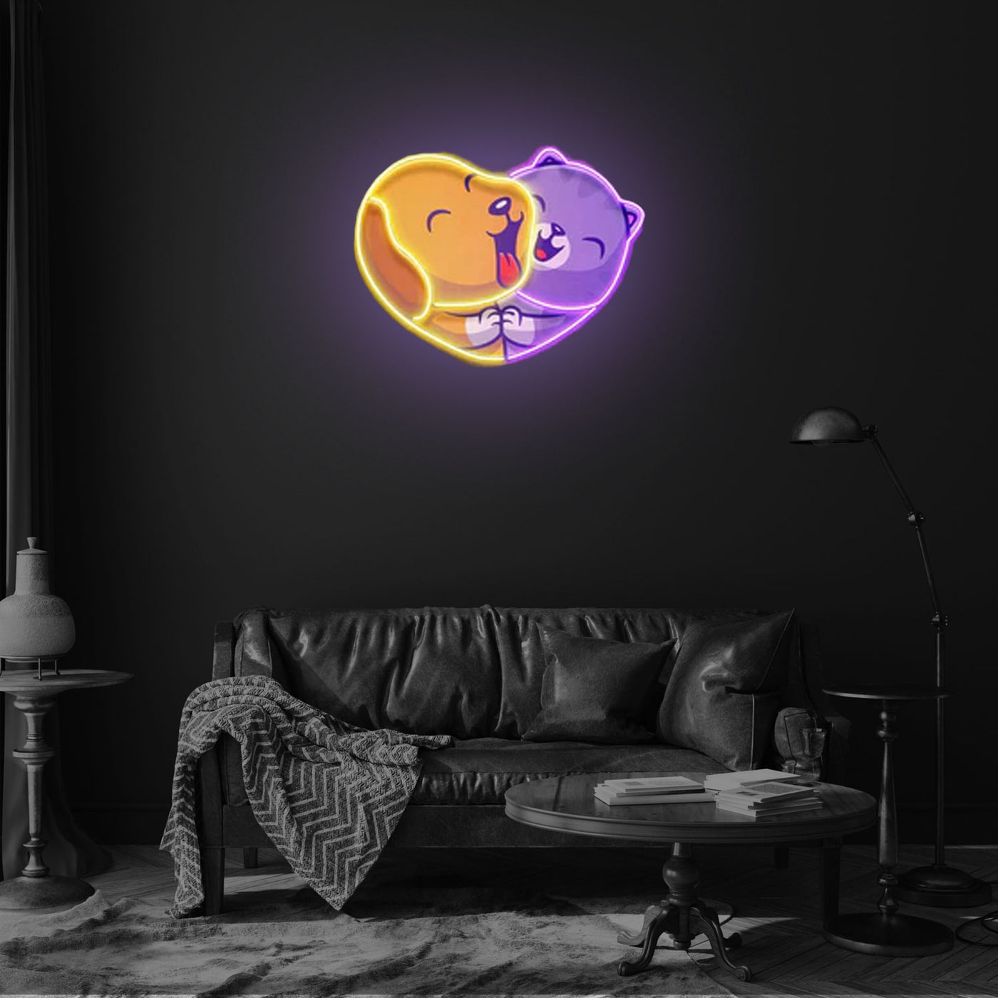 Heart of Joy LED Neon Sign Light Pop Art