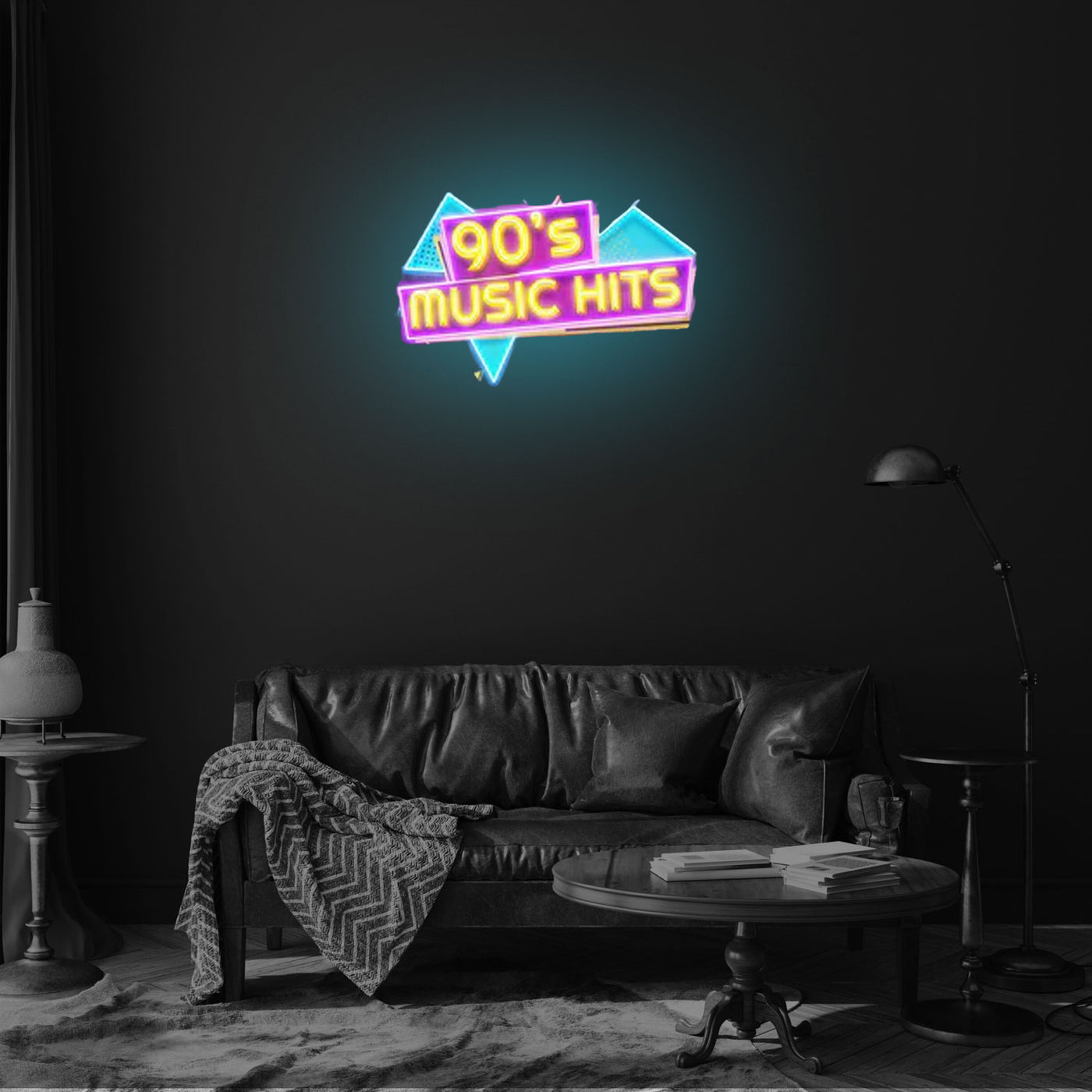 90s Music Hits Led Neon Acrylic Artwork