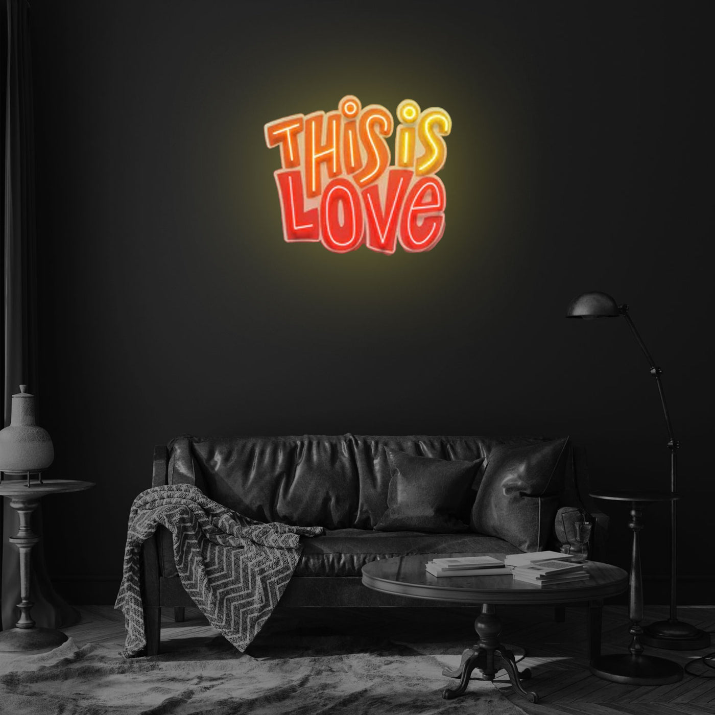 This Is Love LED Neon Sign Light Pop Art