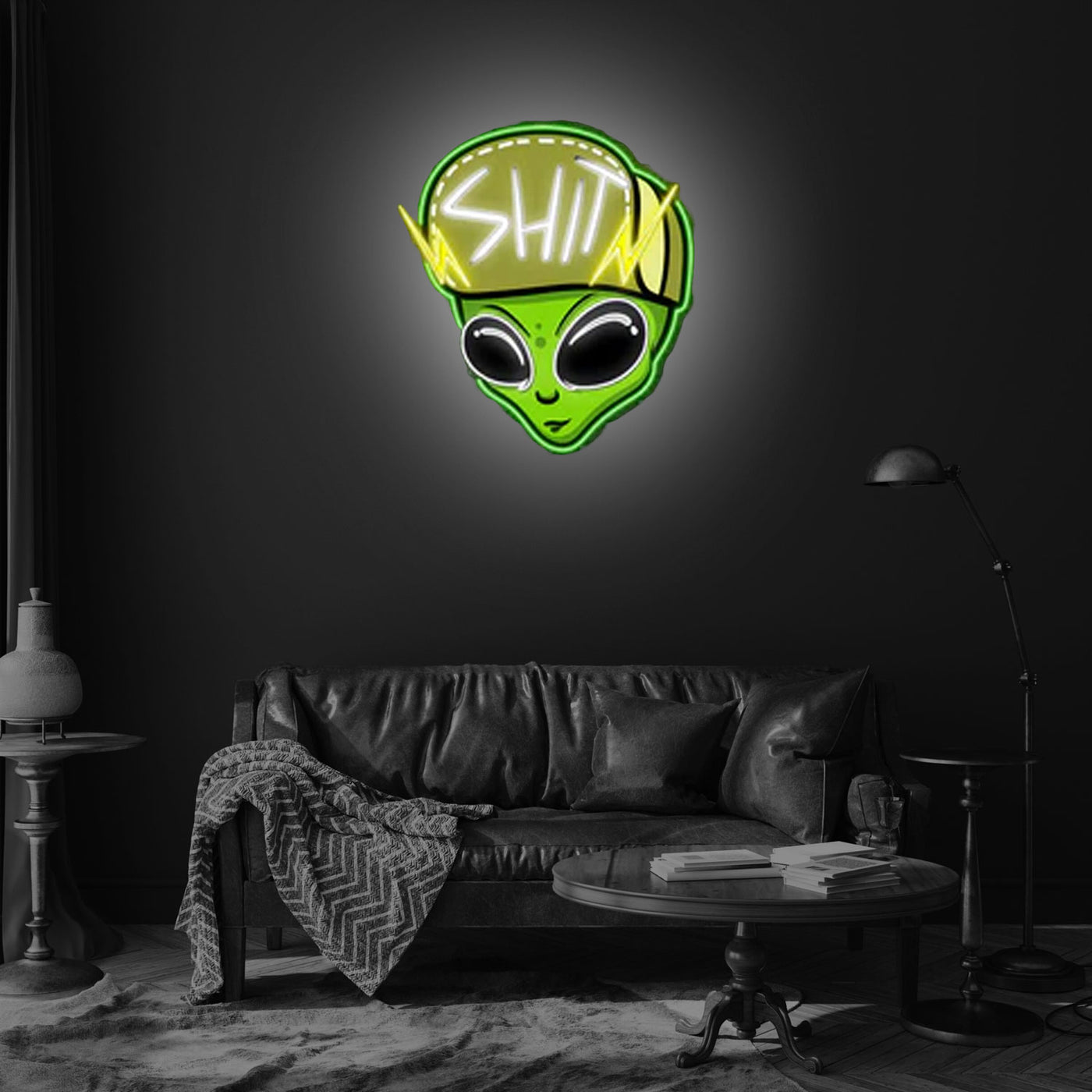 Urban Alien Neon Sign