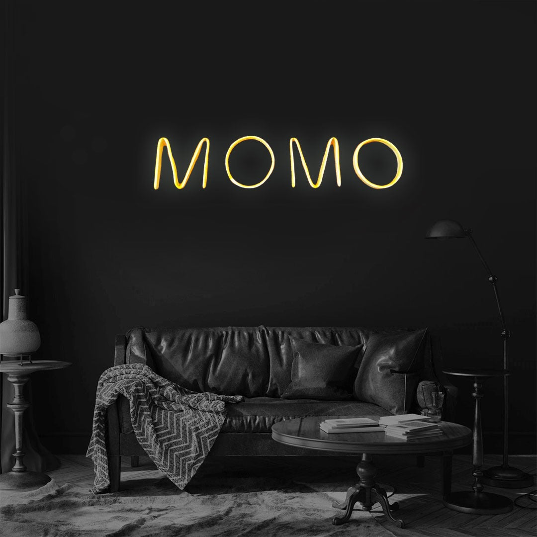 Momo Neon Sign