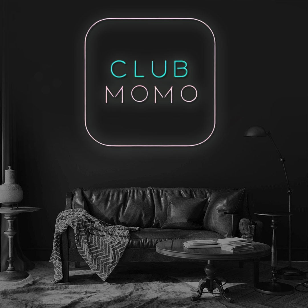 Club Momo Neon Sign