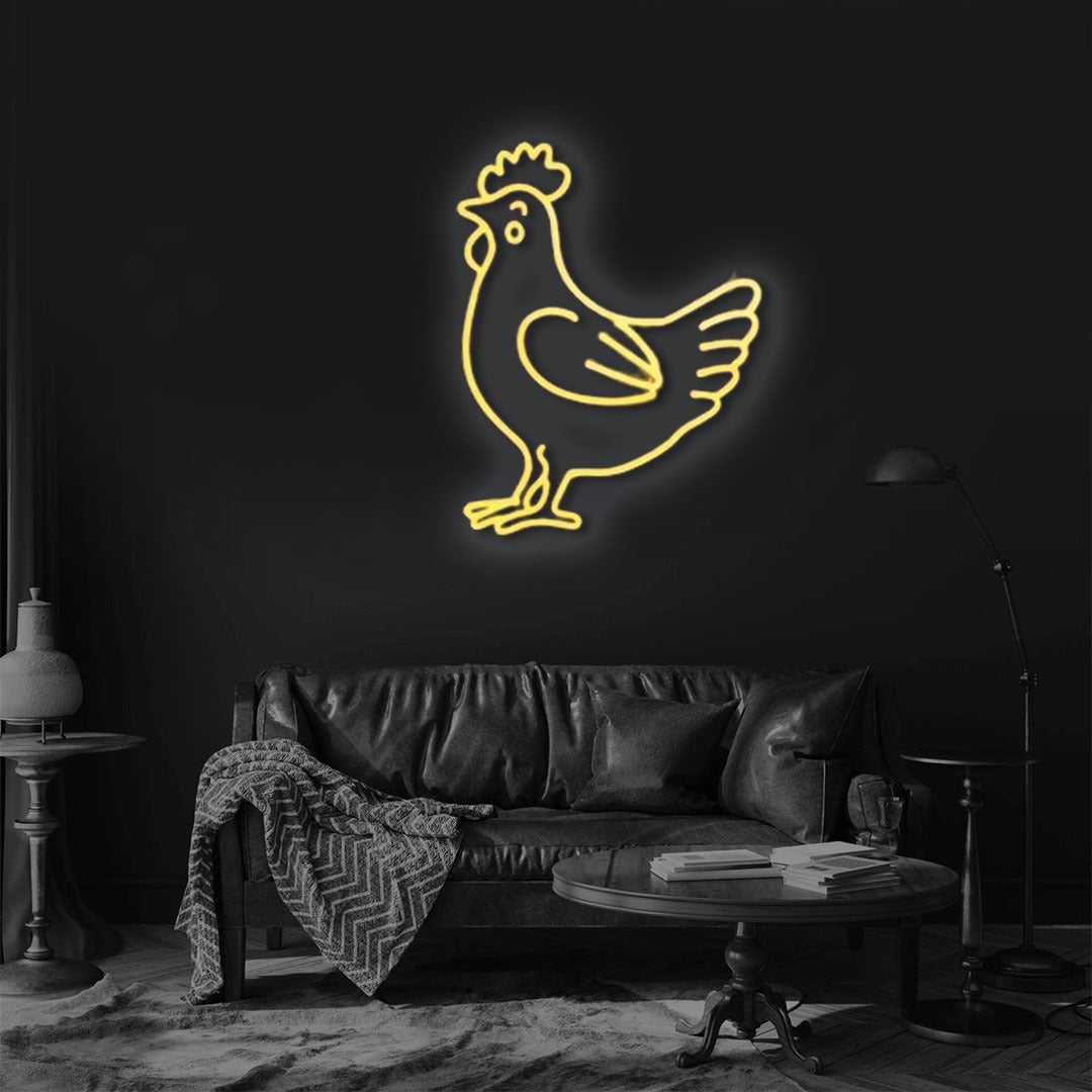 Chicken Neon Sign