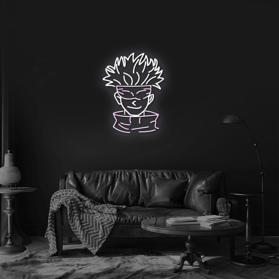 Gojo Satoru Neon Sign