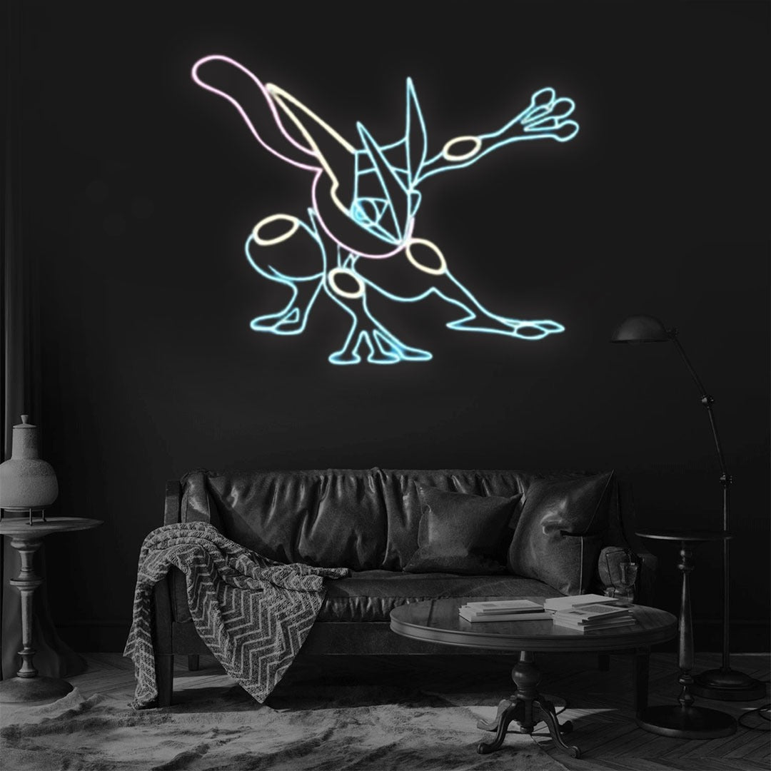 Greninja Neon Sign