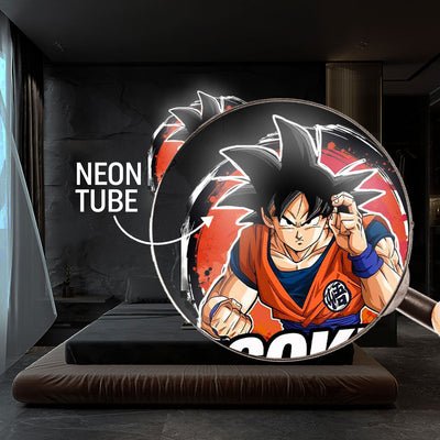 Goku Anime - Neon Light