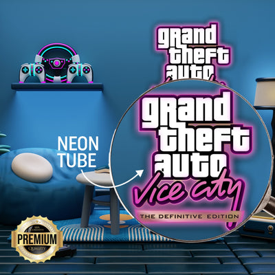 Grand Theft Auto Neon Light LED Sign