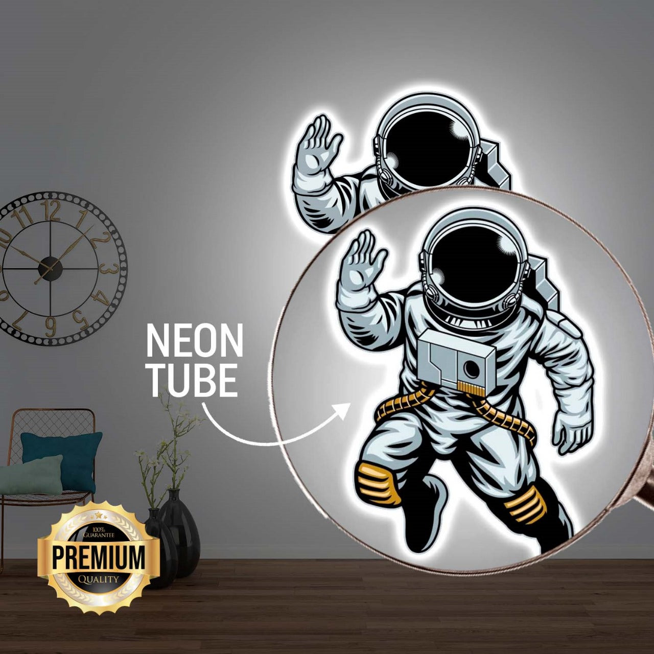 Astronaut Neon Light LED