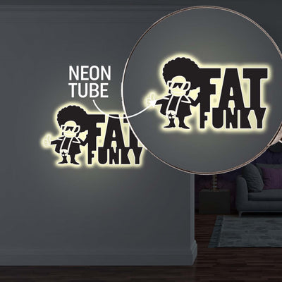 Fat Funky Neon Light LED Sign