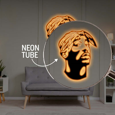 BOB MARLEY LED POTRAIT NEON SIGN