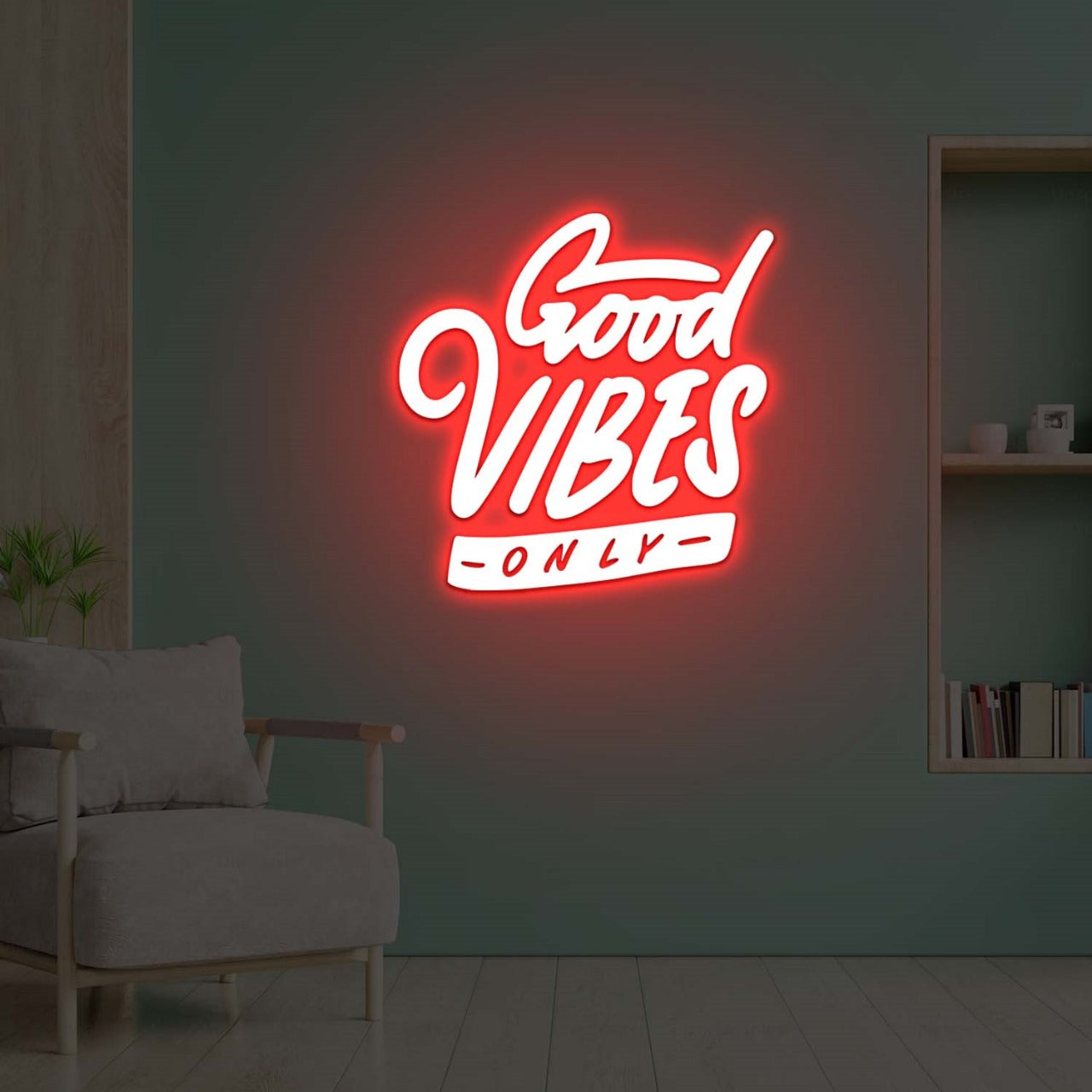 GOOD VIBES ONLY NEON SIGN